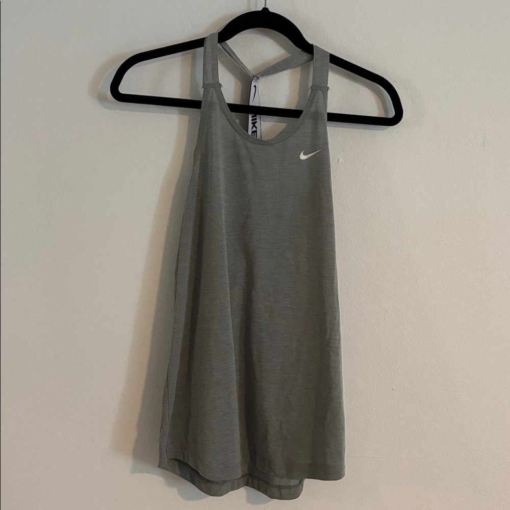 Nike Heather Gray Racerback Tank